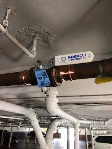 Copper pipe repair and valve work for Backflow Testing in Ada